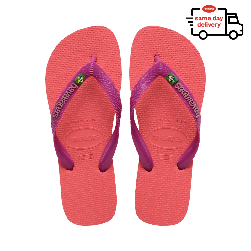 Brasil Logo Flip Flops